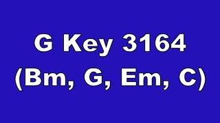 G Key 3164 Bm, G, Em, C