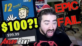 Fallout 76 adds a $100 Annual Subscription!! - Angry Rant!