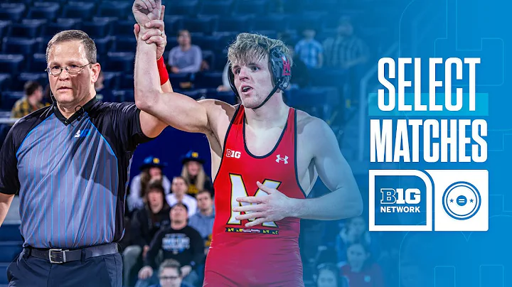 Select Matches: Maryland at Michigan State | Big Ten Wrestling | 01/12/2025