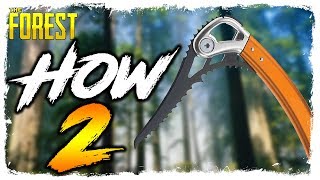 The Forest | HOW TO FIND THE CLIMBING AXE | Updated Location screenshot 5