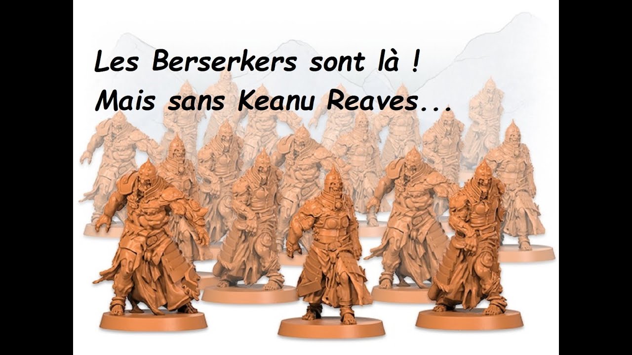 Miniature Berserker Walkers - Exclusive Kickstarter Pour Zombicide White Death G711 - Occasion