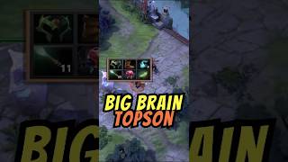 Big Brain Play by Topson Kez - Dota Gameplay #dota #dota2 #дота #дота2