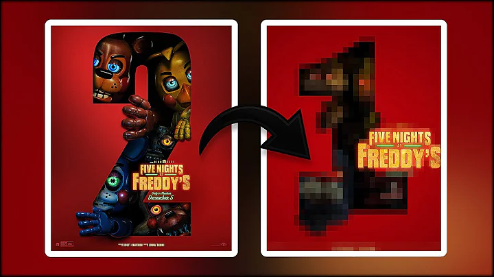 I Put The FNAF 1 Animatronics INTO THE FNAF Movie 2 Poster!