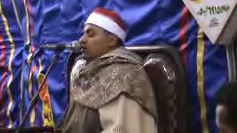 فضيلة القارئ الموهوب الشيخ احمد الشحات لاشين مقطع رائعة من سورة القصص