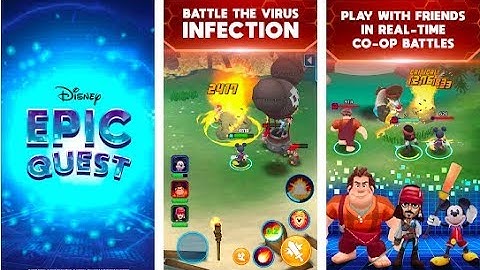 Disney Epic Quest [ Android APK iOS ] Gameplay