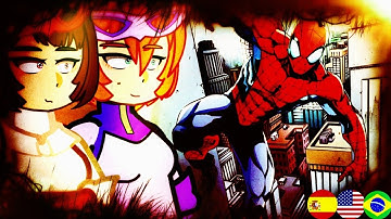 🇺🇸/🇪🇸/🇧🇷 Incredibles’s Characters React to Spiderman – Gacha React