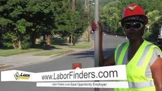 Labor Finders Women In Blue Collar Flaggers: I Like my job