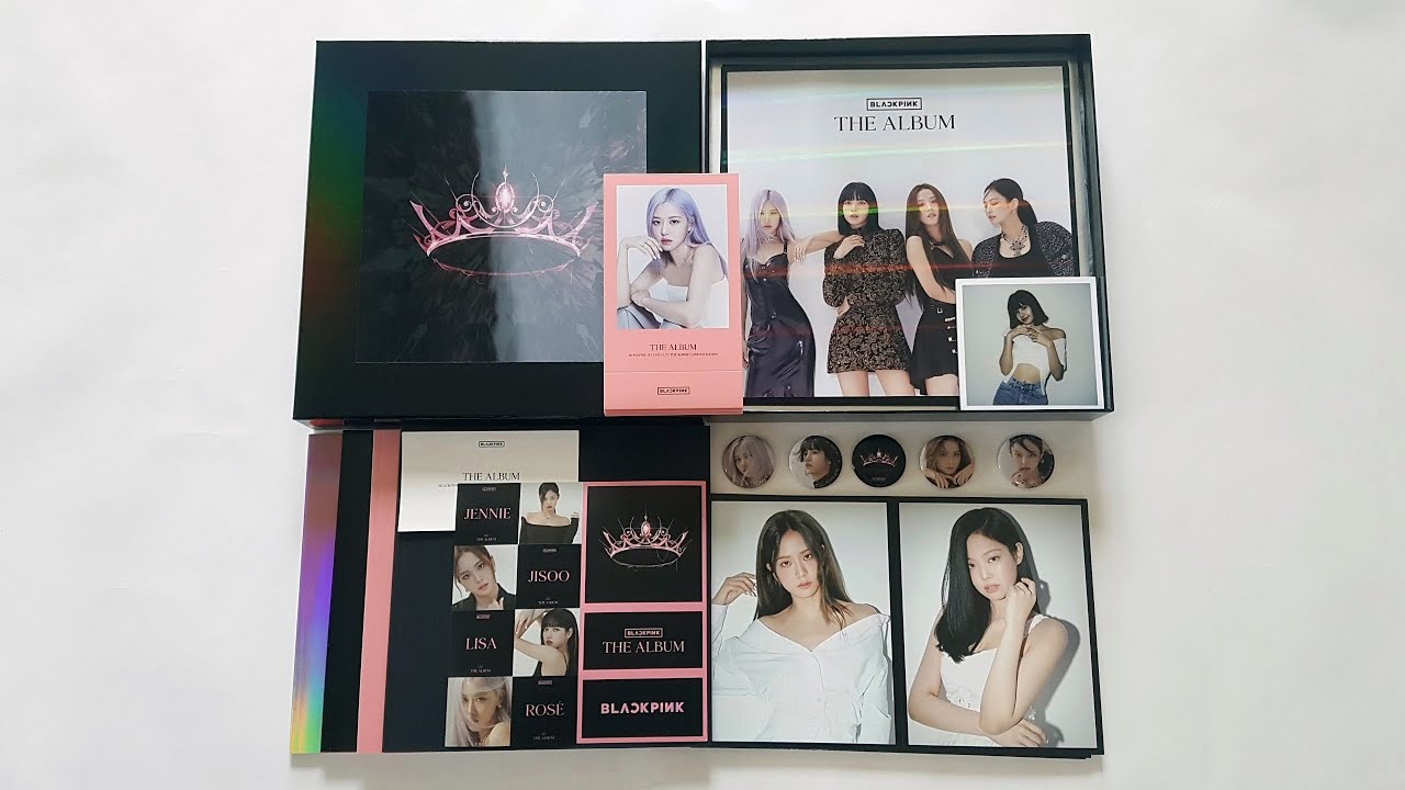 blackpink - the album (vinyl unboxing) 