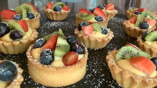 Mes meilleurs tarte aux fruits احلى و اسهل تارت بالفواكه