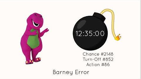 (REUPLOAD) Barney Error (TTUSDDLAFSBEITWWD) [Part 86]
