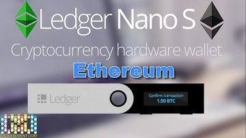 Ledger NANO S for Ethereum Wallet