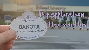 My Disney College Program Application Process *SUCCESSFUL* DCP