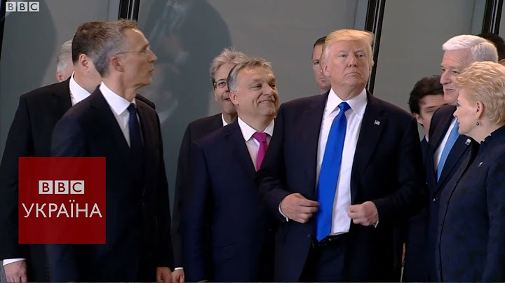 Трамп у Брюсселі: штовхнув прем’єра і сварив НАТО