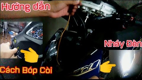 Tiến Tài Vlogs - Hướng Dẫn Cách Bóp Còi Nhại Nháy Đèn Cực Chất