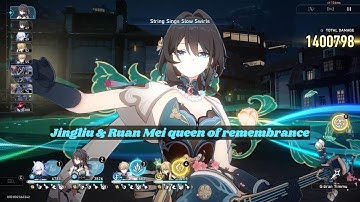 RUAN MEI makes Gold and Gears Difficulty 5 EASY!!! 95% Weakness break efficiency | Honkai: Star Rail