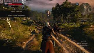 🎮 AMD Radeon RX 640 - The Witcher 3 gameplay benchmarks (1080p)