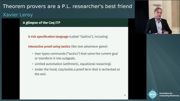 Theorem provers are a P.L. researcher