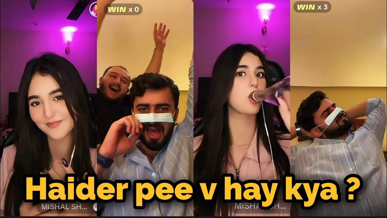 Haider Shah Live With MISHAL SHAHZADI 👑 | Haider tum nay pe v hay? 🥴
