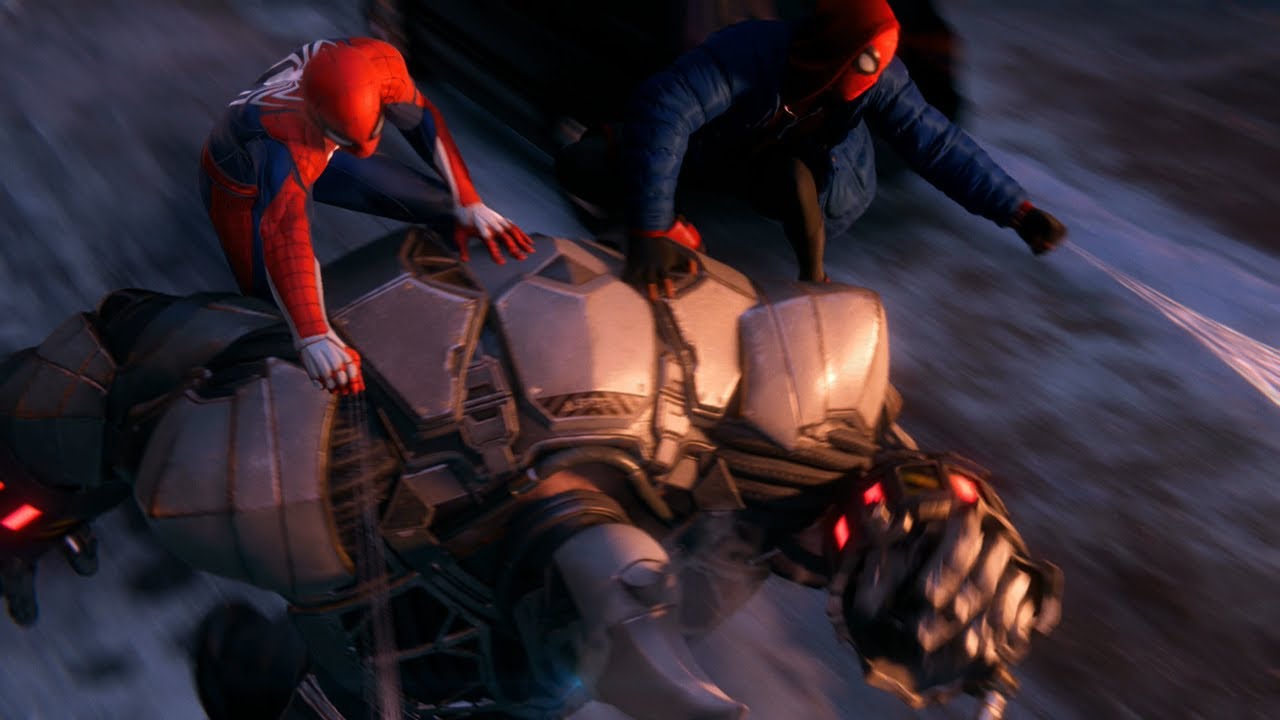 Marvel's Spider Man Miles Morales | Persecución de Rhino | Escena - YouTube