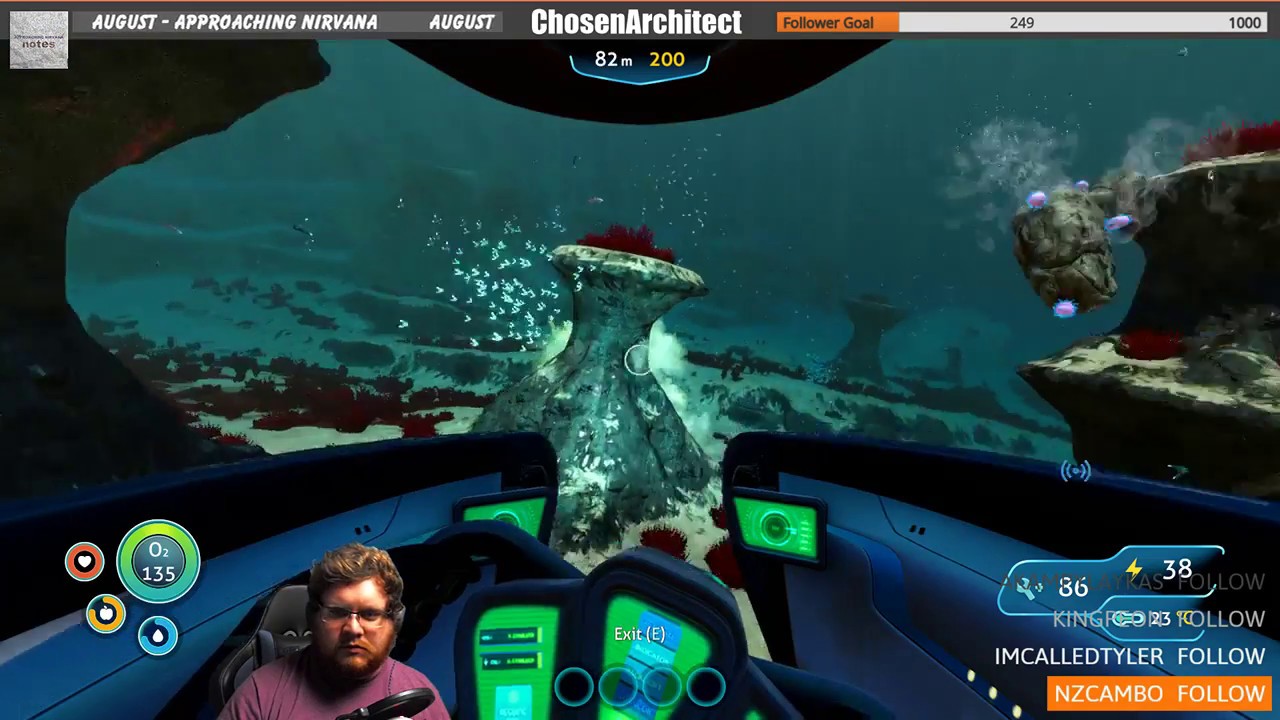 Subnautica Live - Lets Dive Into This! Day 4 games people play