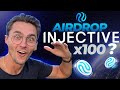 Airdrop injective  10 projets  multiples airdrops 