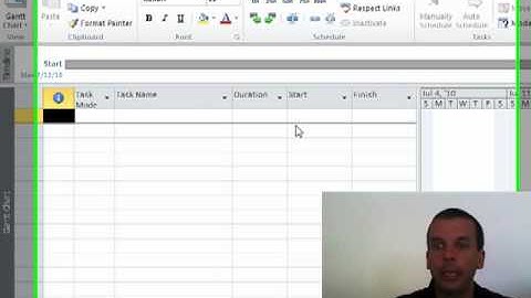 Intro to MS Project 2010 Tutorial Series