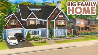 Generations Family Home for a BIG Family ‍‍‍ // The Sims 4 Speed Build
