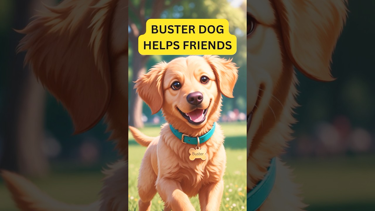 Buster Dog Song - Helpful Friend Song for Kids - Kids Wisdom Songs