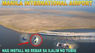 Nag Install Ng Rebar Sa Ilalim Ng Ilogmanila International Airport Brgy Taliptip Bulacan Bulacan
