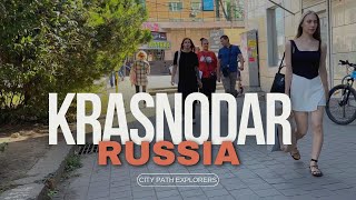 Walk in Krasnodar in 4K 60fps  Hidden Gems of Krasnodar Russia