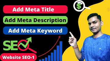 How To Write Perfect title, meta description & meta keywords in WordPress website.Homepage title tag
