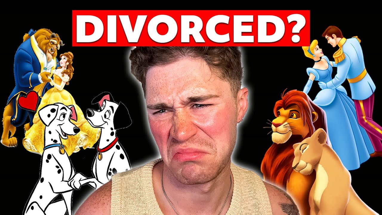 Ranking Disney Couples on if I think they're getting divorced