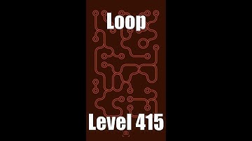 Loop Level Stage Niveau Nivel Yровень 415. Solution