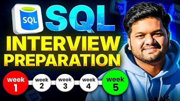 SQL Interview Preparation | 5 WEEKS
