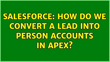 Salesforce: How do we convert a Lead into person accounts in apex?