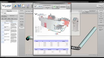 Use VTube to convert an IGES tube model to CSM or Alpine Bender File