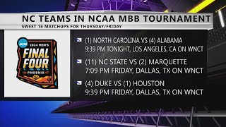 Local fans revel in Sweet 16 games, chance to see UNC, NCSU, Duke win