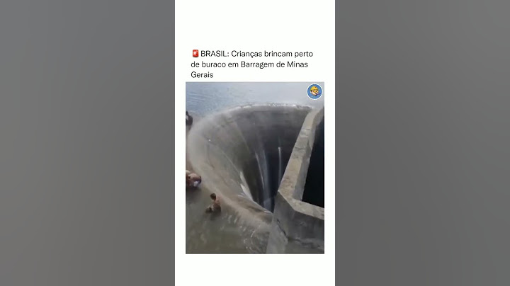 crianças brincam perto do buraco da barragem #shorts