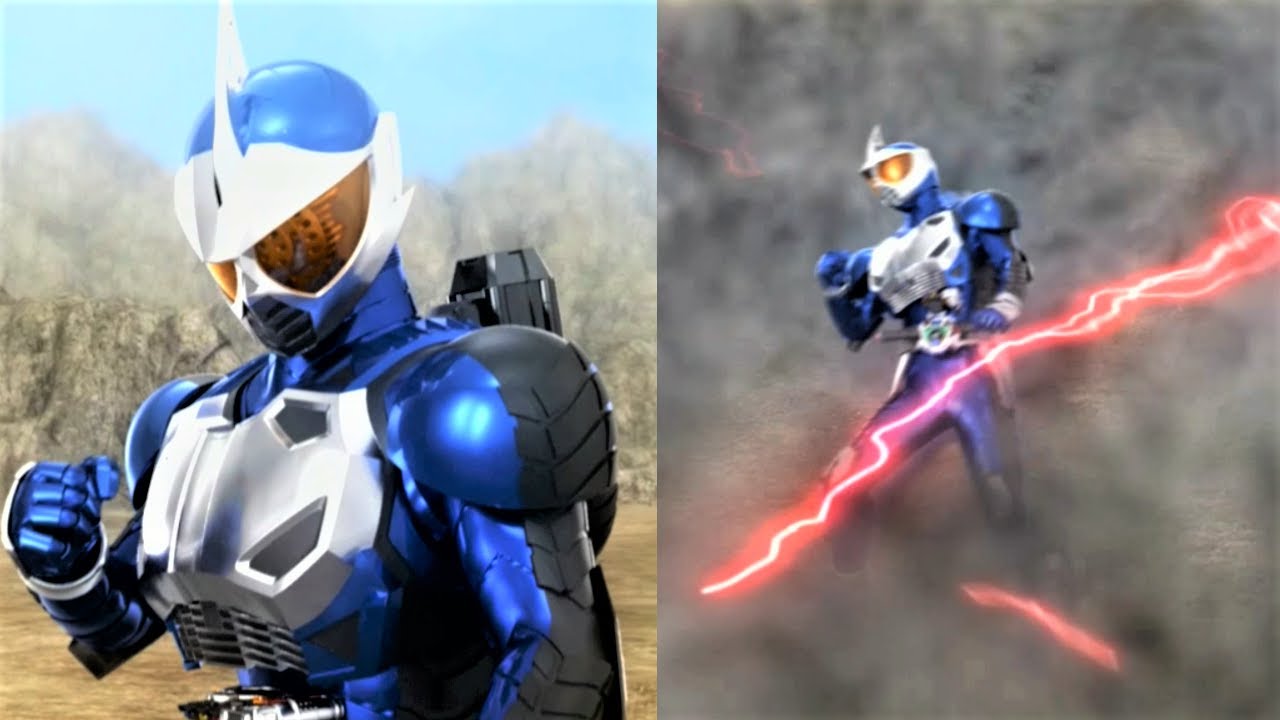 【ガンバライジング】仮面ライダーアクセルトライアル 必殺技演出「マシンガンスパイク」「エースラッシャー」 - YouTube