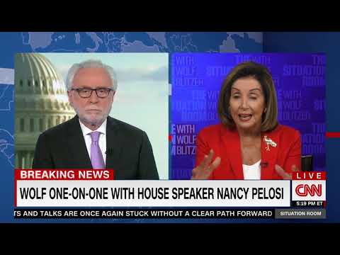 Blitzer Calls Out Pelosi Blocking COVID Relief: "Look Them In The Eye, Madam Speaker, And Explain?