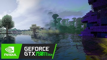 MINECRAFT - GTX750ti - 2Gb-Shaders-Full 1080p!!!