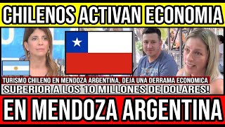 Chilenos ACTIVAN ECONOMIA en Mendoza Argentina 🇨🇱 #Chile #Valparaiso #ViñaDelMar #BioBio