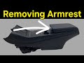 Tesla How to remove Armrest 