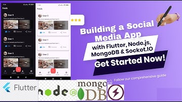 Part 9: Create Feed Screen in Flutter | Design Social Media Feed UI