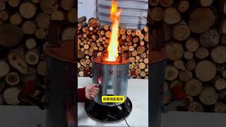 New upgraded energy-saving and fuel-saving high-fire gasification furnace! #Source factory#woodstove