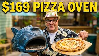 World Market Blue Terracotta Fish Pizza Oven Review