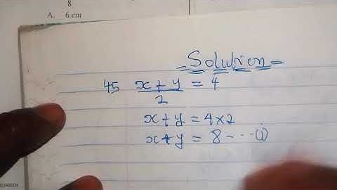 WASSCE 2022 GENERAL MATHEMATICS QUESTIONS AND ANSWERS (NO. 45) | MEAN | STATISTICS | 2022 WAEC MATHS