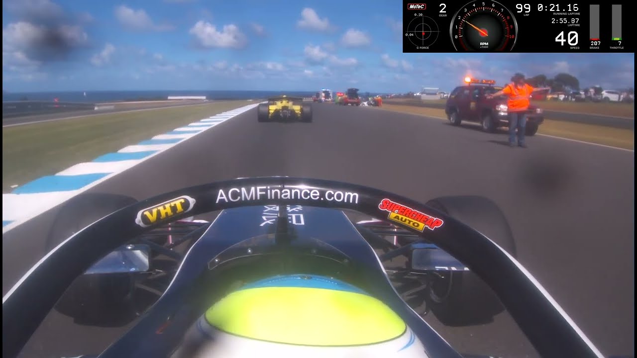 Race # 1   Saturday Part B Phillip Island R2 inboard 88Racing S5000