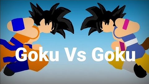Goku vs Goku Gt Pivot Animator  -PivotBrayan24