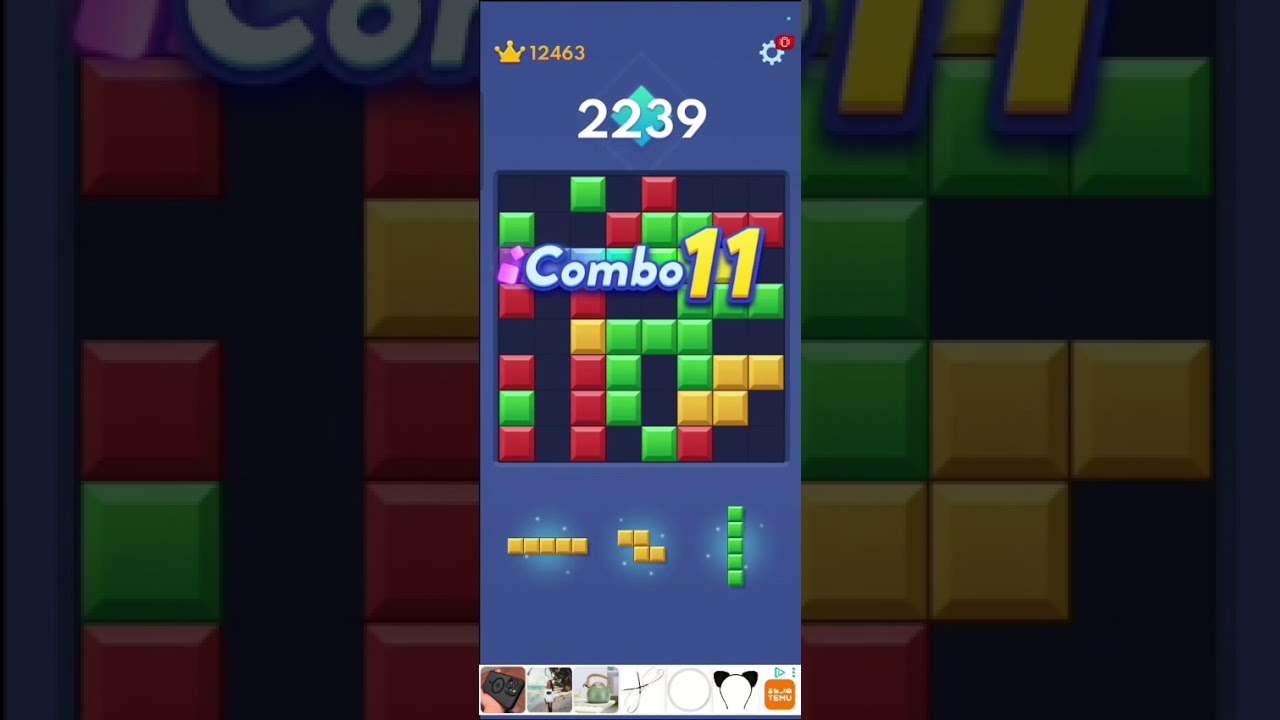 Block Blast 💥 Comecei nos 2000… fui até aos 10.000 e tentei 20.000! 😱